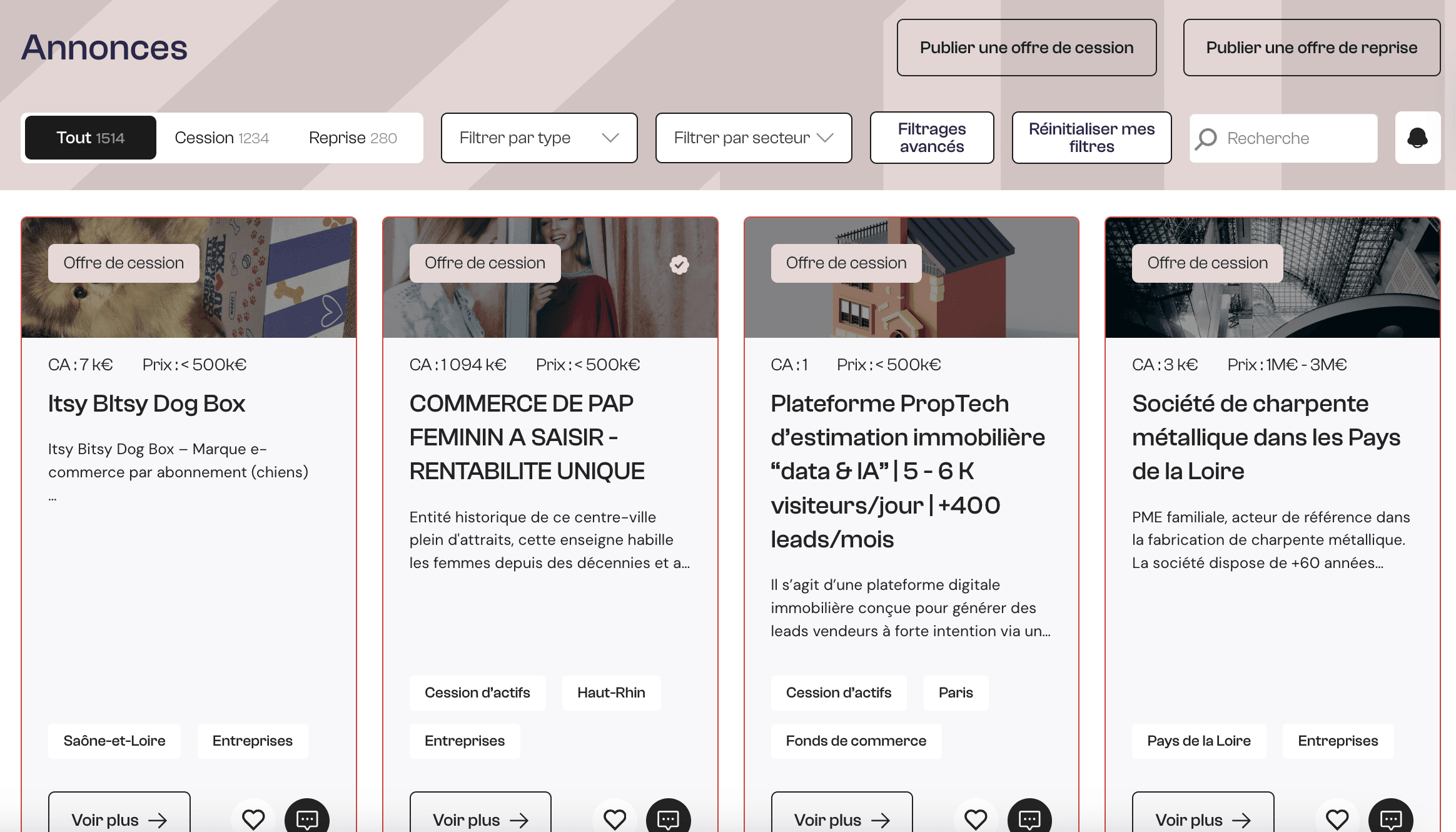 Cession PME Artisanal